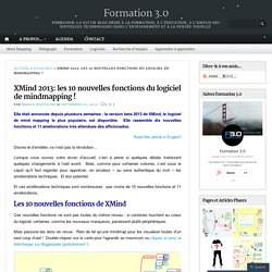 XMind 2013: les 10 nouvelles fonctions du logiciel de mindmapping