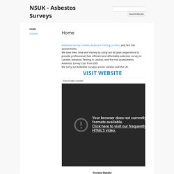 NSUK - Asbestos Surveys