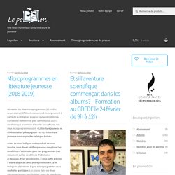 Le Pollen – Une revue numérique sur la littérature de jeunesse