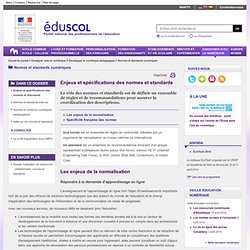 Normes et standards internes - Nommage électronique