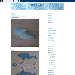 Free Stuffed Dolphin Pattern