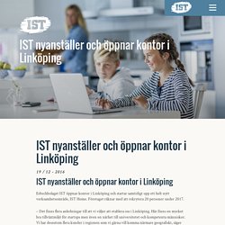 nyanställer och öppnar kontor i Linköping
