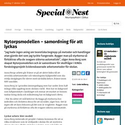 Nytorpsmodellen – samordning för att lyckas