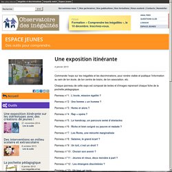 Exposition itinérante : les inégalités et les discriminations