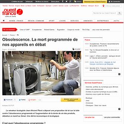 Obsolescence. La mort programmée de nos appareils en débat