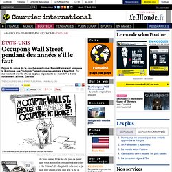 Occupons Wall Street pendant des années s'il le faut