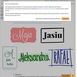 Odnaleźć własne imię - Epodreczniki.pl