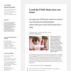 L’oeil de l’ONU dans tous ses états