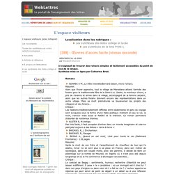 Oeuvres d'accès facile (niveau seconde)