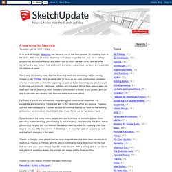 A new home for SketchUp