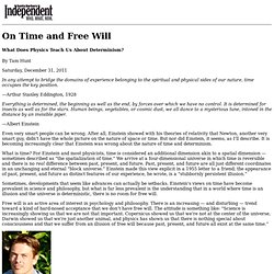 On Time and Free Will