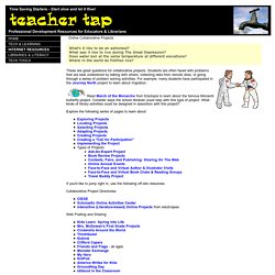 Online Collaborative Projects