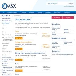 Online courses