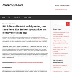 May 2021 Report on Global HMI Software Market Overview, Size, Share and Trends 2027