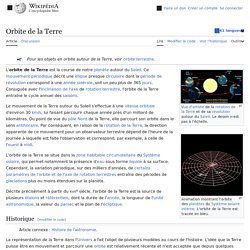 Distance Terre-Soleil en fonction des saisons