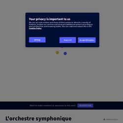 L'orchestre symphonique