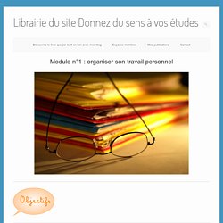 Librairie du site Donnez du sens à vos études