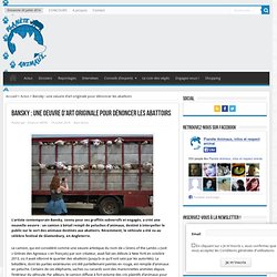 Bansky : une oeuvre d’art originale pour dénoncer les abattoirs