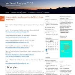 Ne pas oublier que la question du TBI c’est pas nouveau !!! – Veille et Analyse TICE