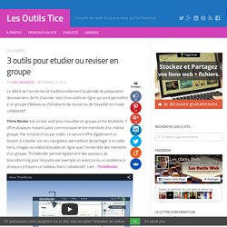 3 outils pour etudier ou reviser en groupe