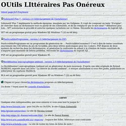 Bordélisateur Lexicographique Ambiant