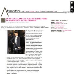 Lettre ouverte au magazine Elle suite à l'article "Black Fashion Power"