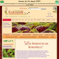 Ouvrage “Les Semences de Kokopelli”