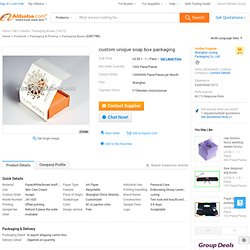Custom Unique Soap Box Packaging - Buy Soap Box Packaging,Soap Carton Box Packaging,Paper Box Packaging Product on Alibaba.com
