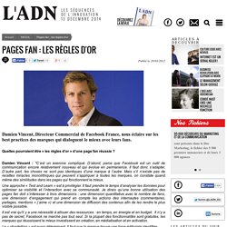 Pages fan : les règles d'or - MEDIA