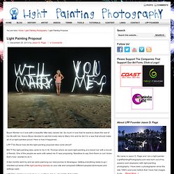 Light Painting Photography