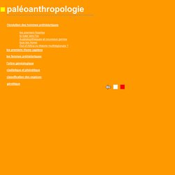 paleoanthro