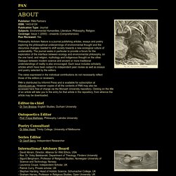 PAN - Philosophy Activism Nature