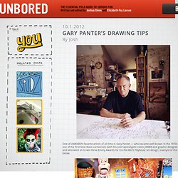 Gary Panter's drawing tips