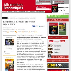 Les paradis fiscaux, piliers du capitalisme