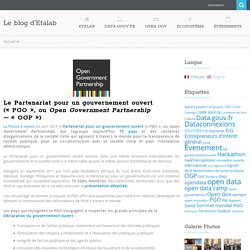 Partenariat pour un gouvernement ouvert