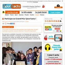 Participe au Grand Prix 1jour1actu