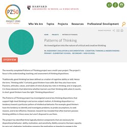 Patterns of Thinking
