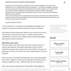 Et demain on fait quoi ?