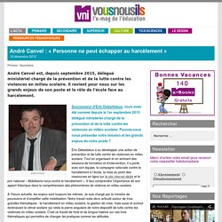 Le harcèlement