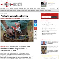 Pesticide homicide en Gironde