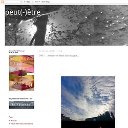 393 - ...vitesse et bruit des nuages...