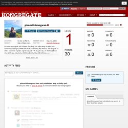 phamthihongvan's profile on Kongregate