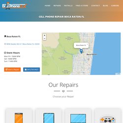 iPhone Screen Repair in Boca Raton FL