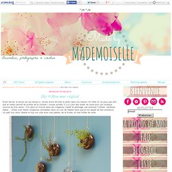 Diy # Mon mur végétal - Blog décoration, DIY & photographie-Made By Mademoiselle