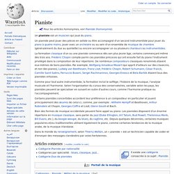 Pianiste