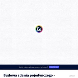 Budowa zdania pojedynczego - powtórzenie by UCZĘpolskiego on Genially