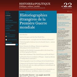 Histoire@Politique n°22 : Le dossier : Introduction