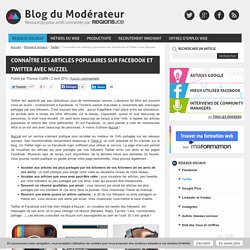 Connaître les articles populaires sur Facebook et Twitter avec Nuzzel