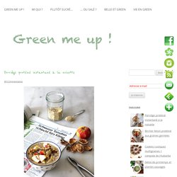 Porridge protéiné "instantané" à la noisette