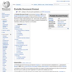 Portable Document Format